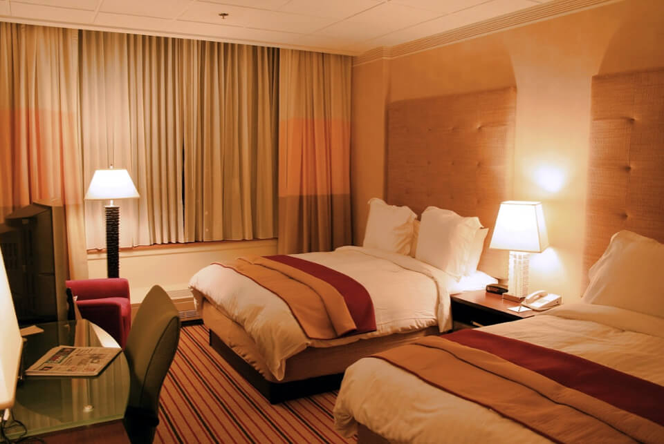 Hotelzimmer.